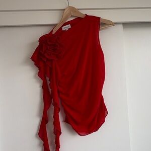 Fanci Club Mesh Bloody Groom Top